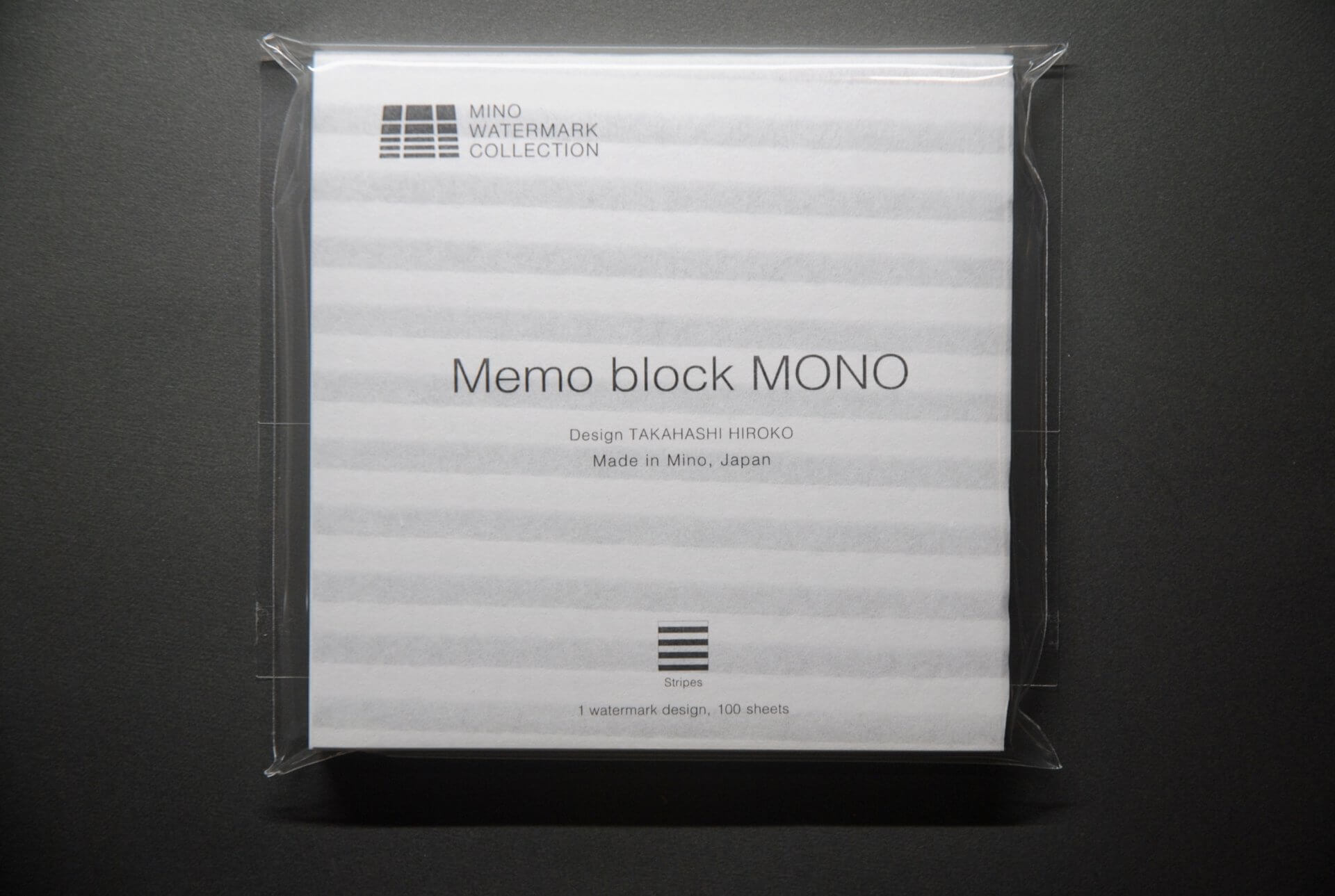 Memo block MONO  Stripes | 