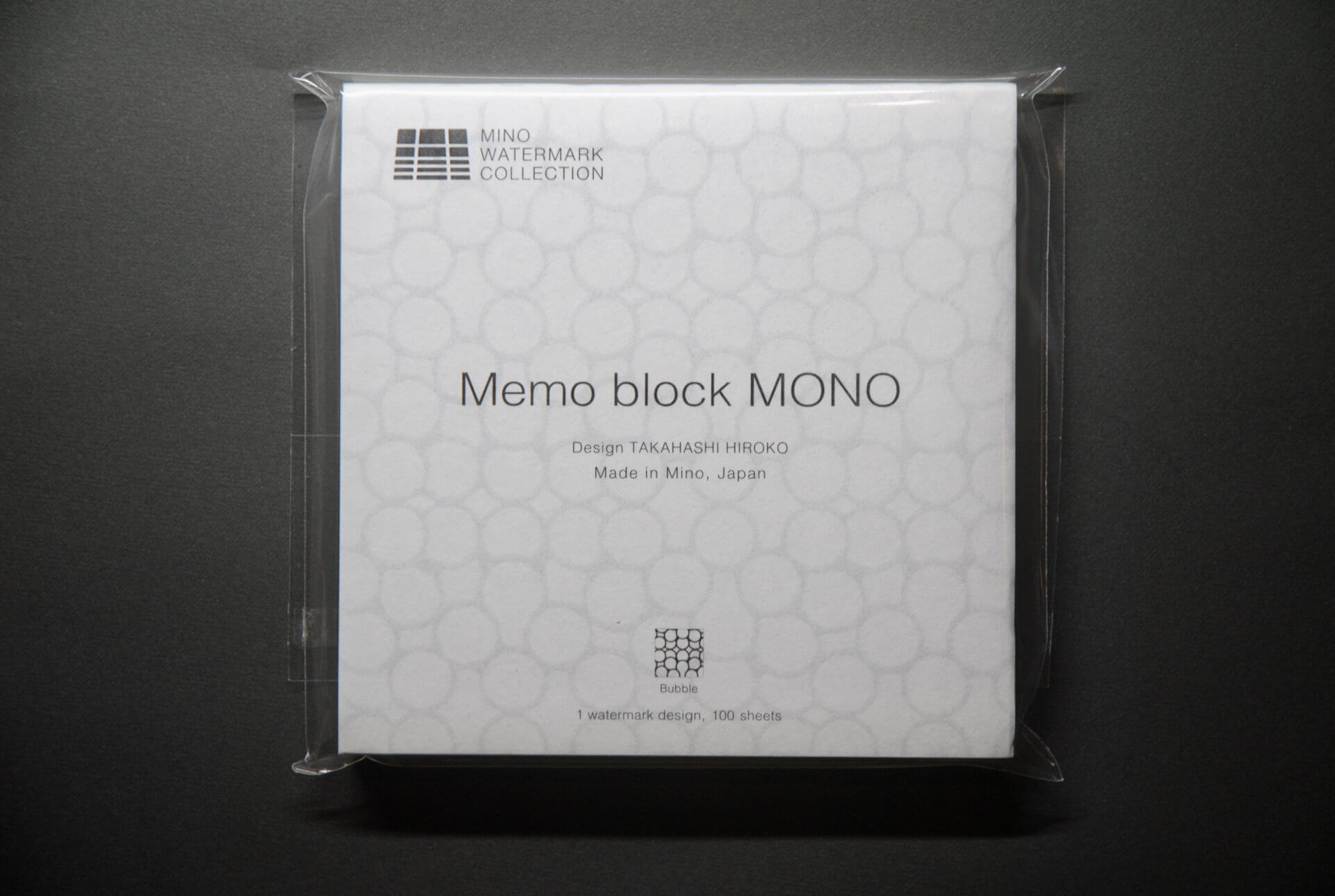 Memo block MONO  Bubble | 