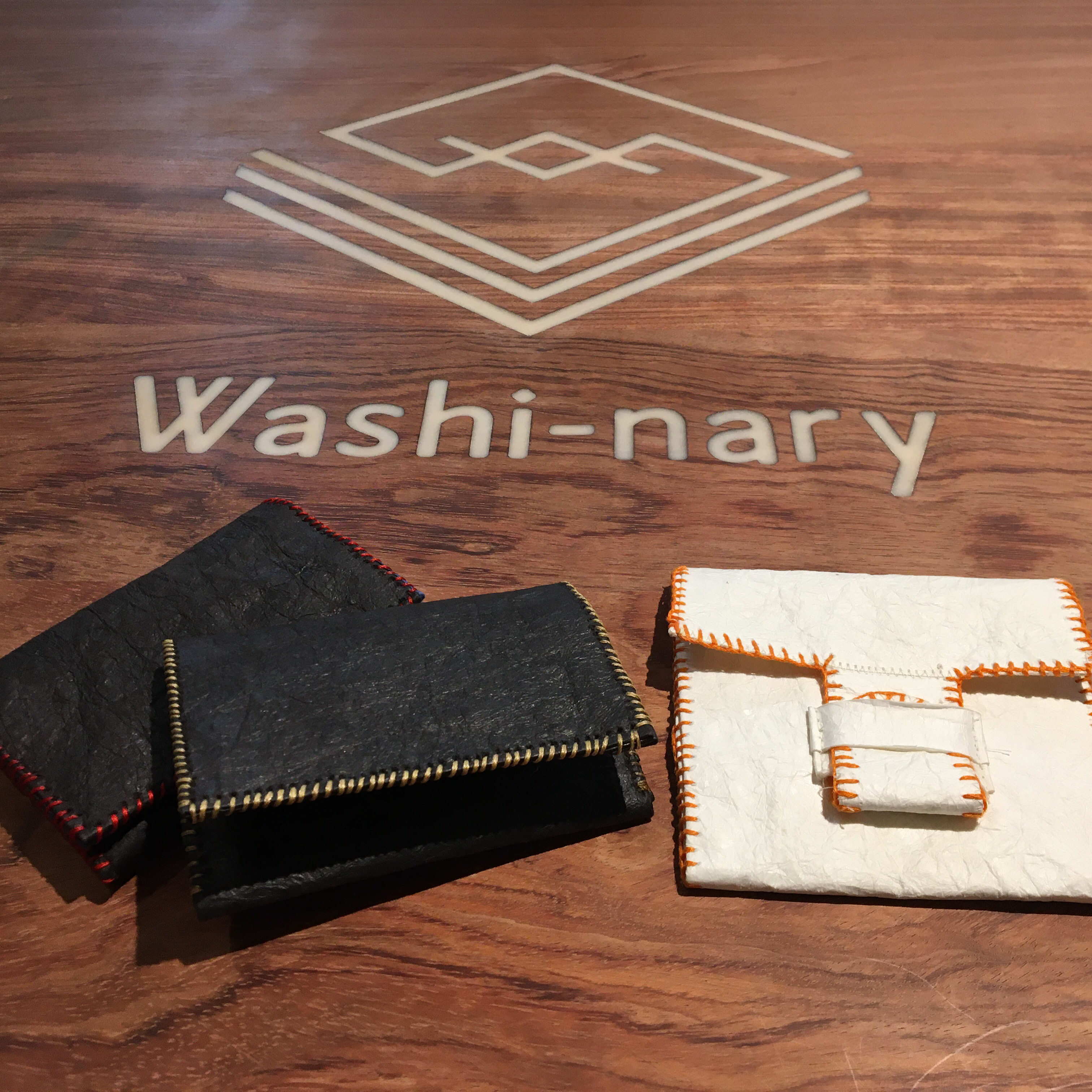 こんにゃく引き和紙でカードケース作り 和紙専門店Washi-nary