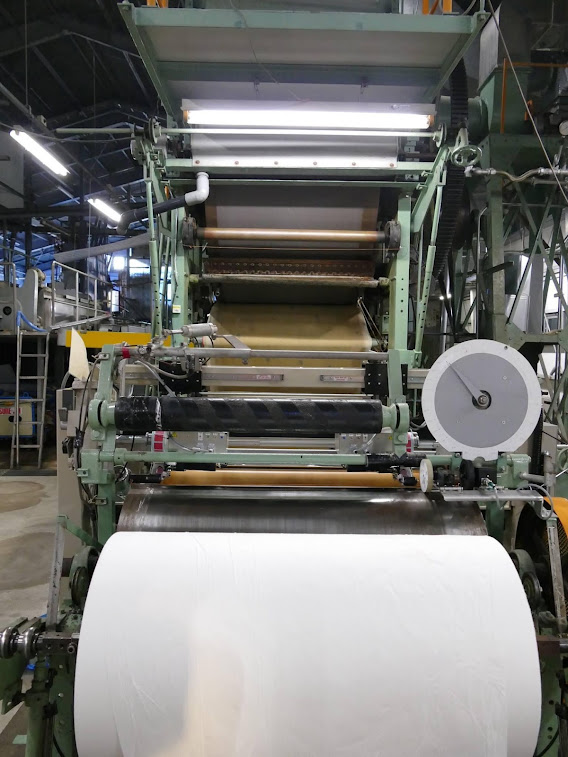 Washi-nary 紙漉き職人工房見学 機械抄き工場見学 楮 美濃和紙　