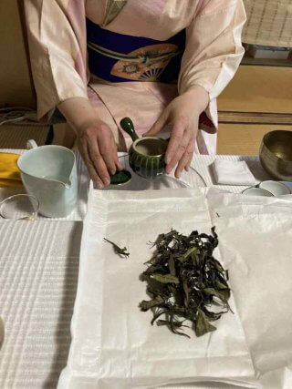 和の暮らし展 お茶会 クリスマス