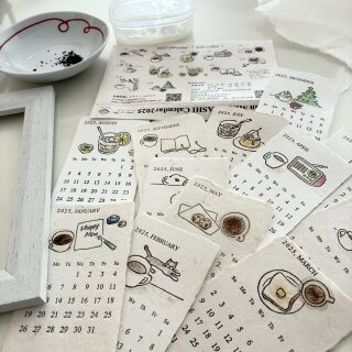 美濃和紙 活版印刷 カレンダー もの作り体験 ワークショップ