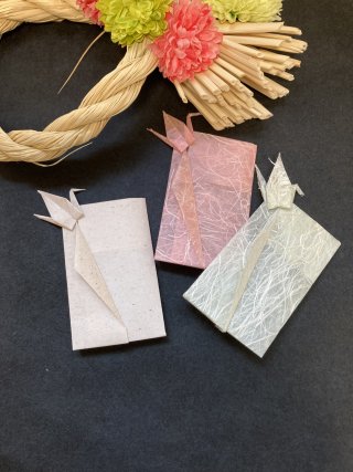 お正月の手作りお年玉袋ポチ袋